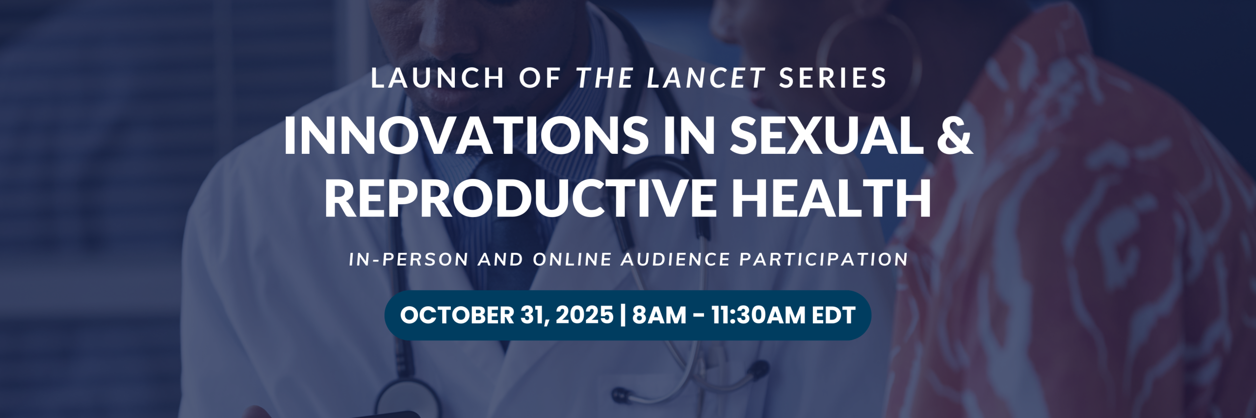 The Lancet Series Innovations in Sexual and Reproductive Health web banner